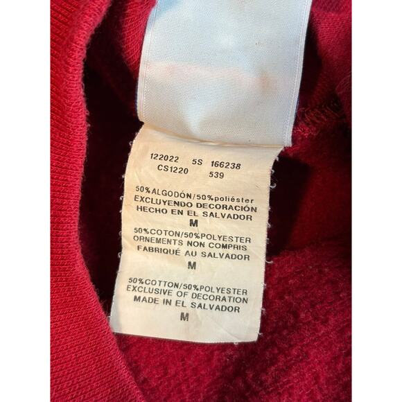 Brown University Crewneck Sweatshirt Ivy League Red Pullover Size Medium - Picture 8 of 10